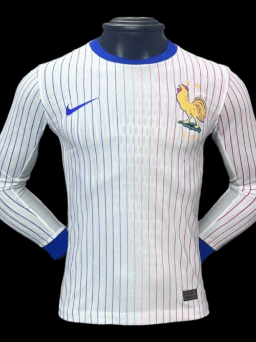 France Maillot Extérieur Manches Longues 24/25 – Version Player