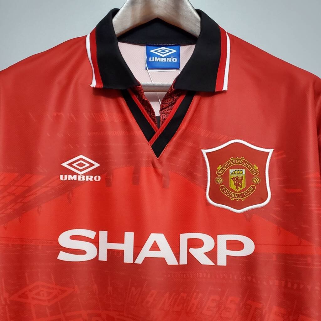 Manchester United Maillot Rétro 94/96 – Image 3