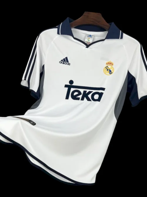 Real Madrid Maillot Domicile Rétro 2000/01