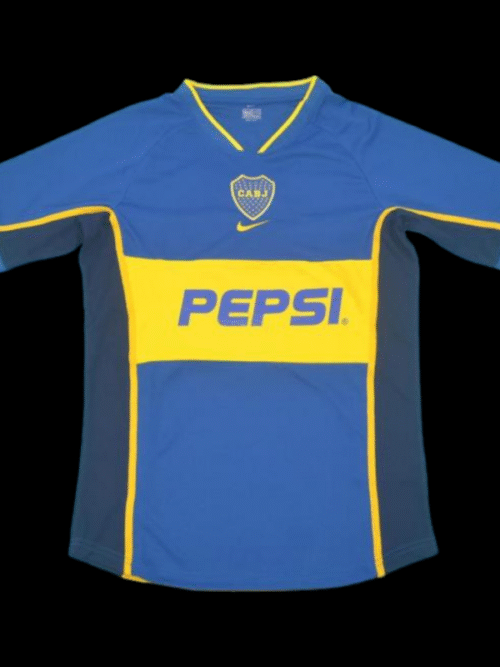 Boca Juniors Maillot Rétro Domicile 2002