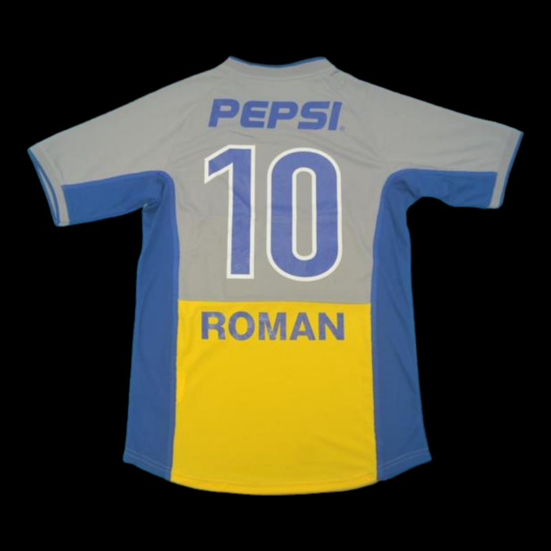 Boca Juniors Maillot Extérieur Rétro 2002 – Image 2
