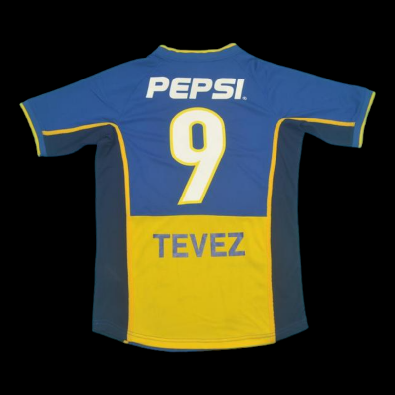 Boca Juniors Maillot Rétro Domicile 2002 – Image 2