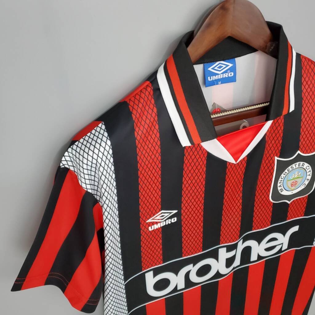 Manchester City Maillot Rétro 94/96 – Image 2