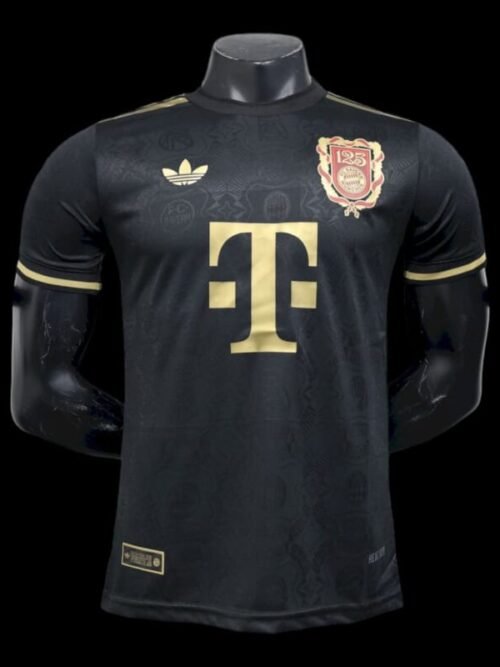 Bayern Munich Maillot 125th Anniversary Noir – Version Player