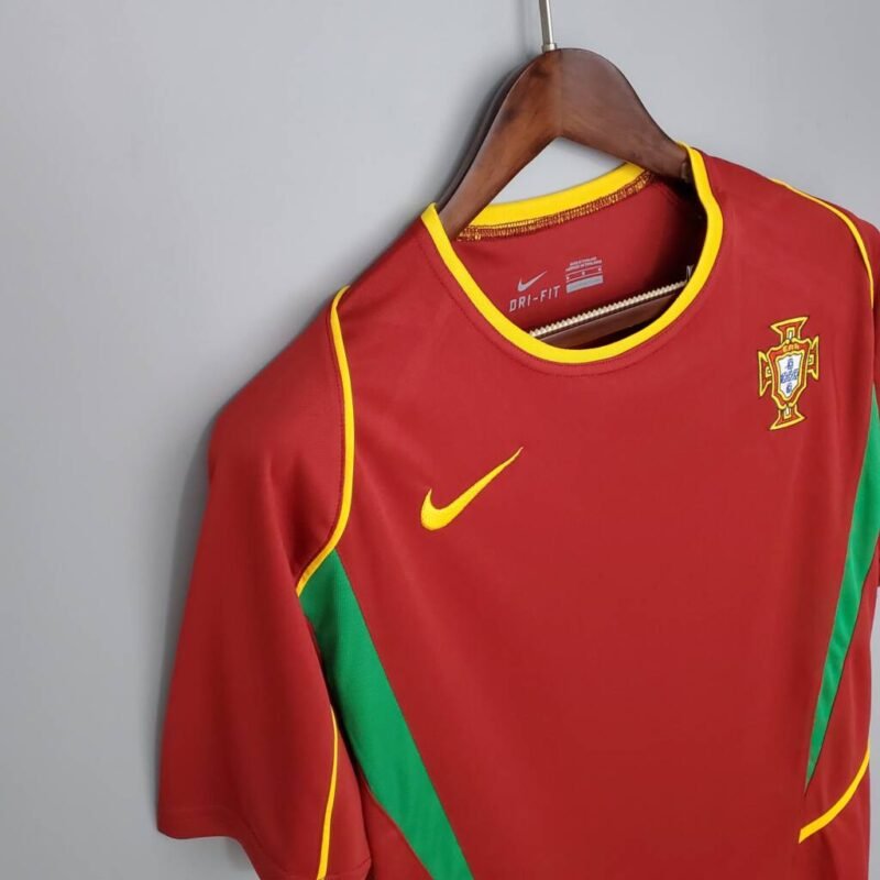 Portugal Maillot Rétro 2002 – Image 3