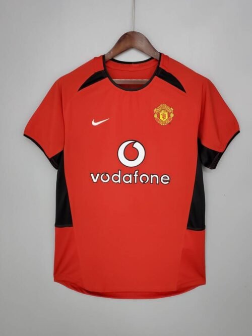 Manchester United Maillot Rétro 02/04