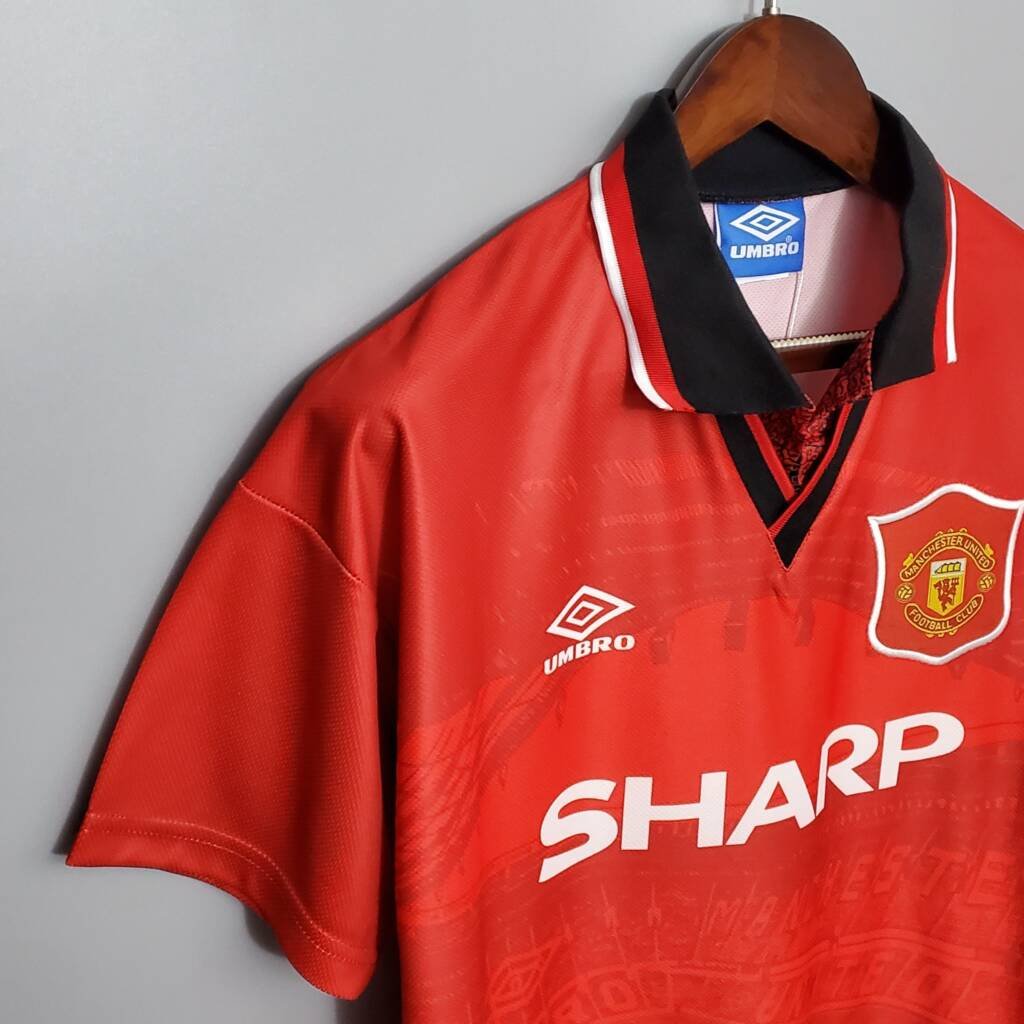 Manchester United Maillot Rétro 94/96 – Image 2
