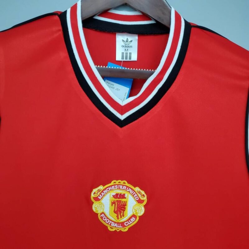 Manchester United Maillot Rétro 85/86 – Image 3