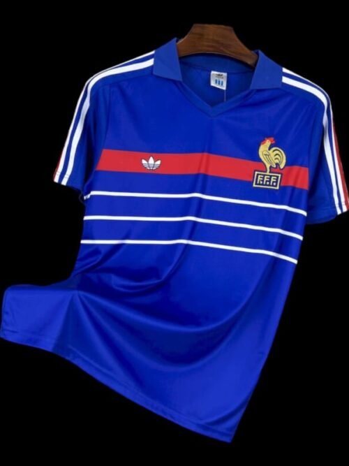 France Maillot Domicile Rétro 1984