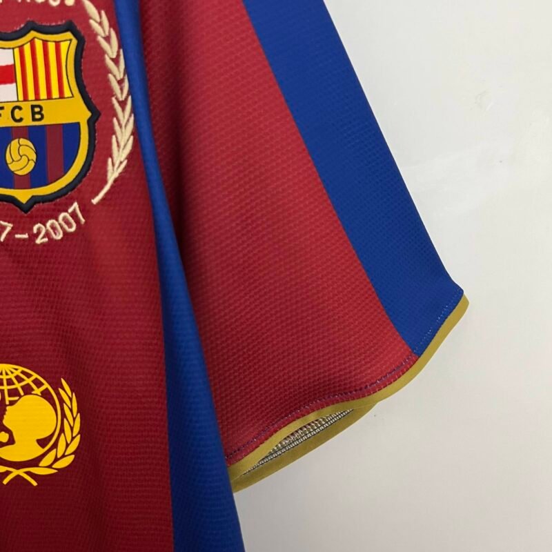 Barcelone Maillot Rétro 07/08 – Image 4