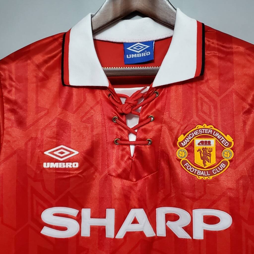 Manchester United Maillot Rétro 92/94 – Image 3