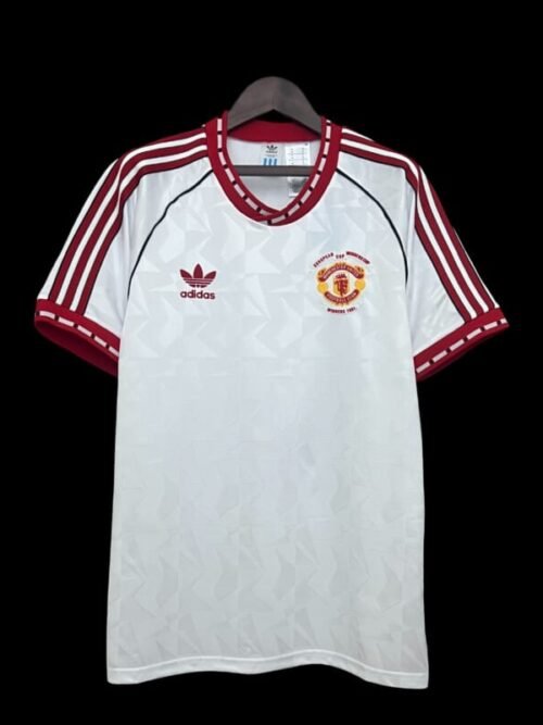Manchester United Maillot Rétro 1991