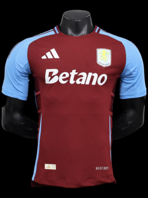 Aston Villa Maillot Domicile 24/25 – Version Player