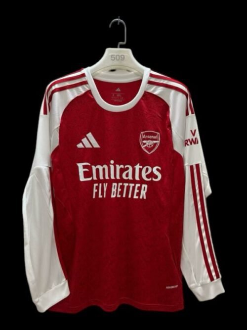 Arsenal Maillot Manches Longues Domicile 25/26