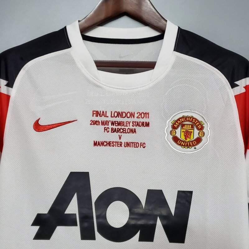 Manchester United Maillot Rétro 10/11 – Image 3