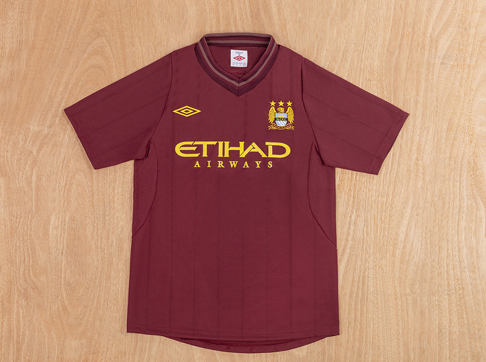 Manchester City Maillot Rétro Extérieur 12/13