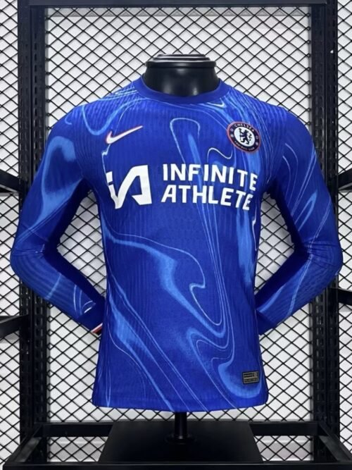 Chelsea Maillot Domicile Manches Longues 24/25 – Version Player