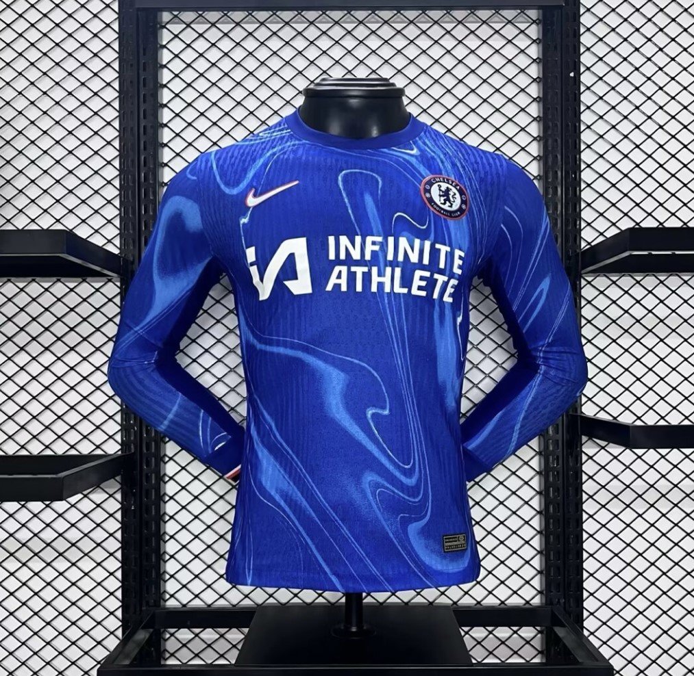 Chelsea Maillot Domicile Manches Longues 24/25 – Version Player