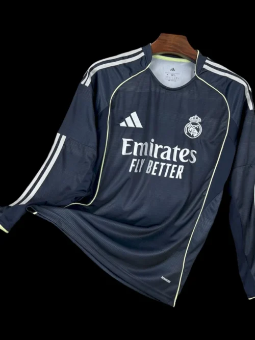 Real Madrid Maillot Extérieur 25/26 – Manches Longues