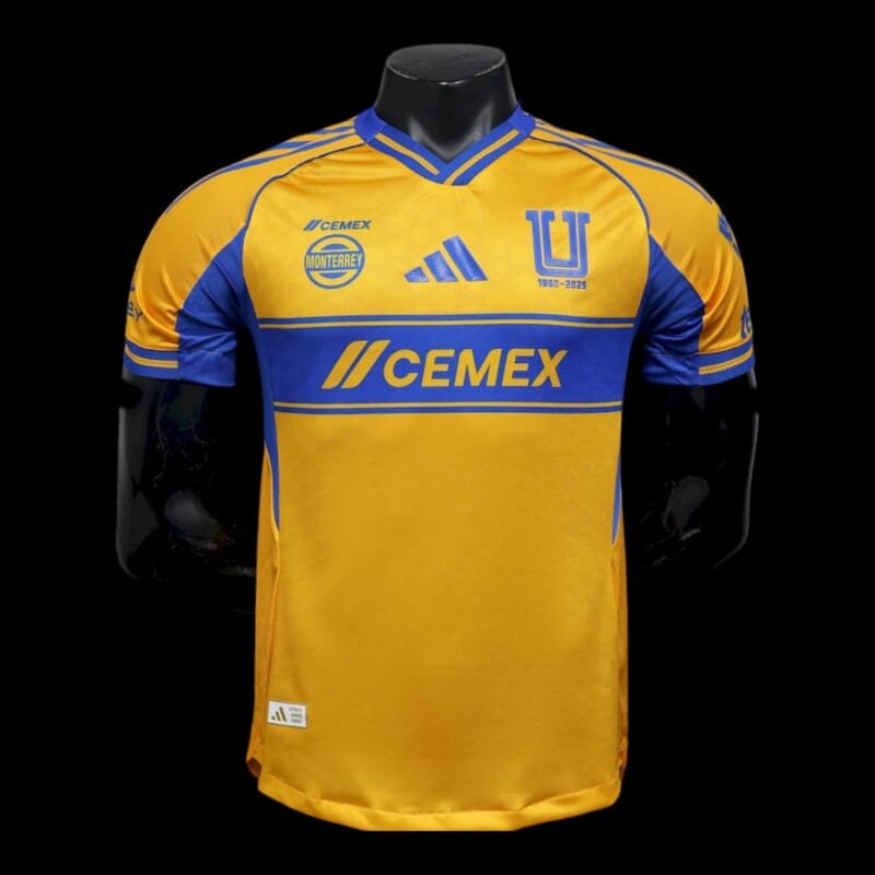 Tigres UANL Maillot Domicile 25/26 – Version Player