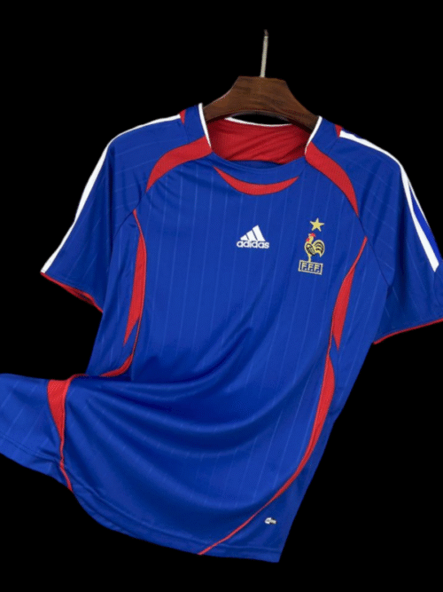 France Maillot Domicile Rétro 2006