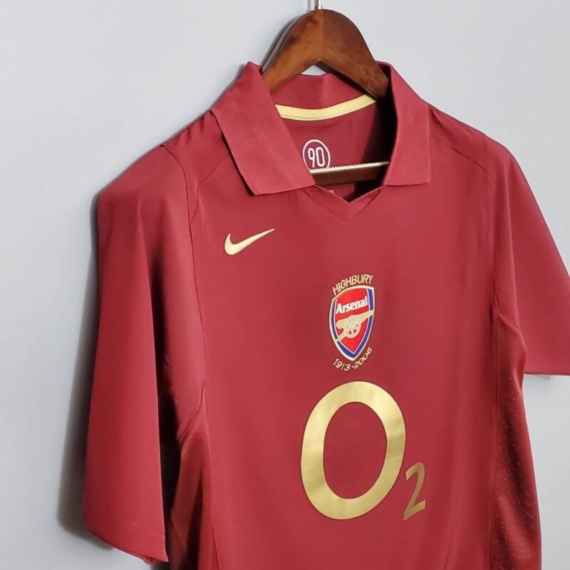 Arsenal Maillot Rétro 05/06 – Image 3