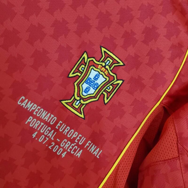 Portugal Maillot Rétro 2004 – Image 4