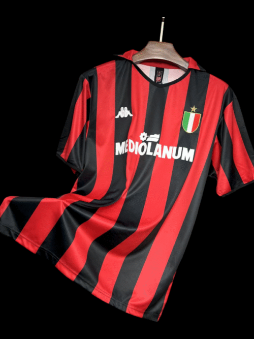 Milan AC Maillot Rétro 1988/1989