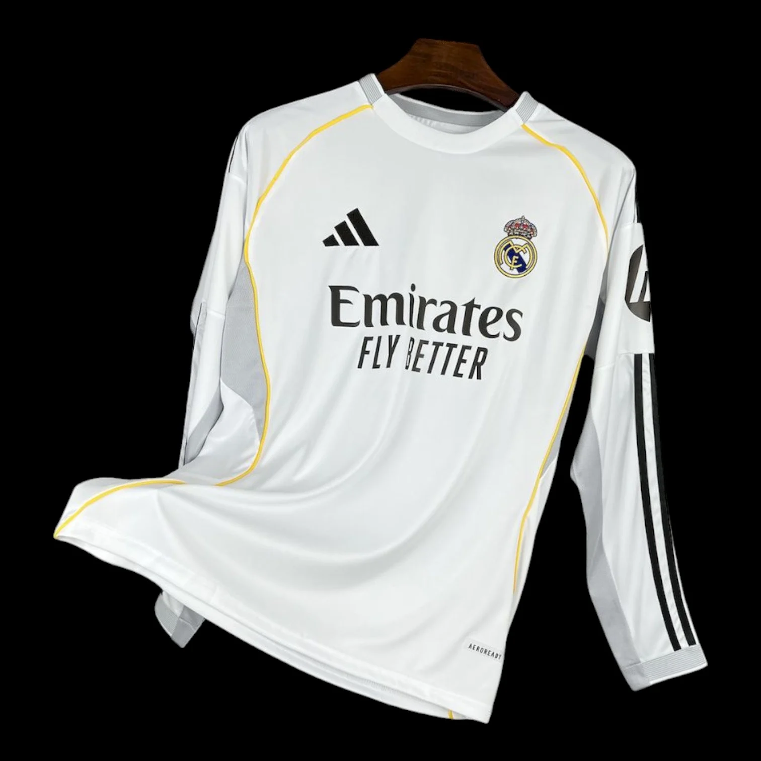 Real Madrid Maillot Domicile 25/26 – Manches Longues