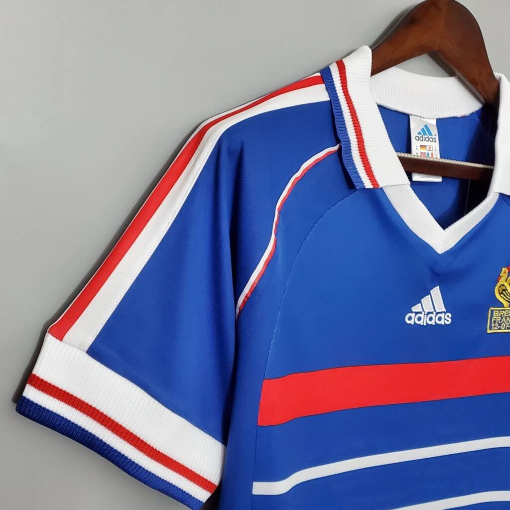 France Maillot Rétro Domicile 1998 – Image 6