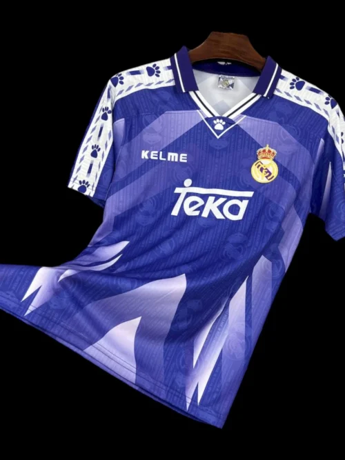 Real Madrid Maillot Extérieur Rétro 96/97