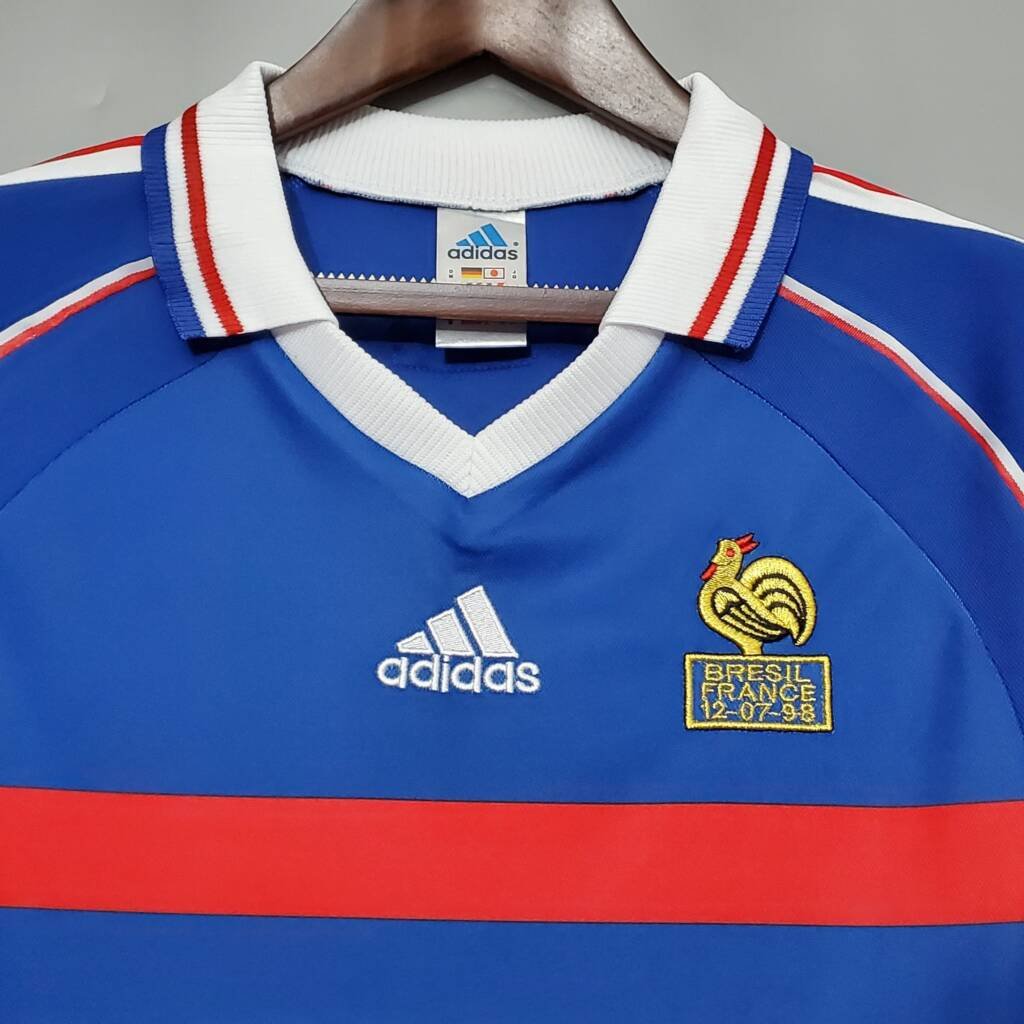 France Maillot Rétro Domicile 1998 – Image 2