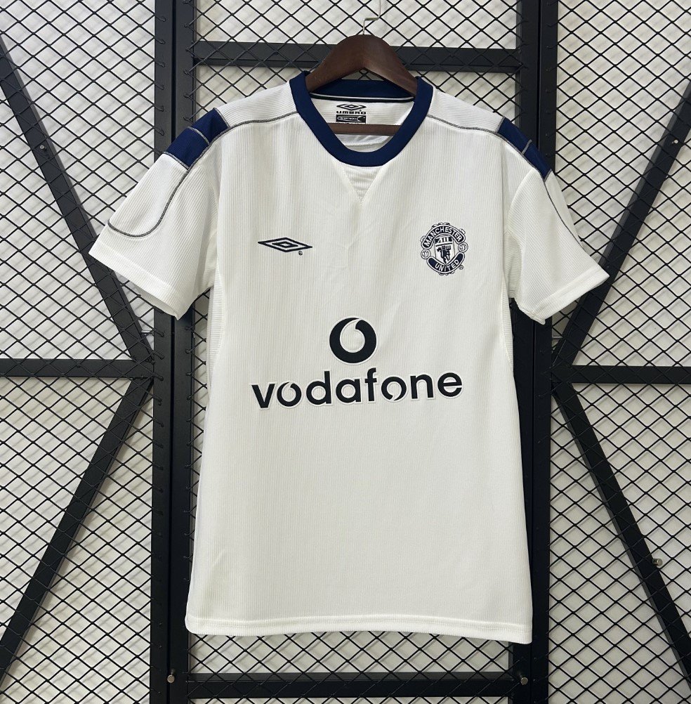 Manchester United Maillot Rétro Extérieur 00/01