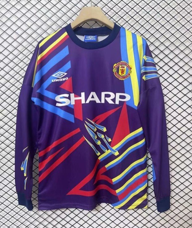 Manchester United Maillot Gardien 92/93