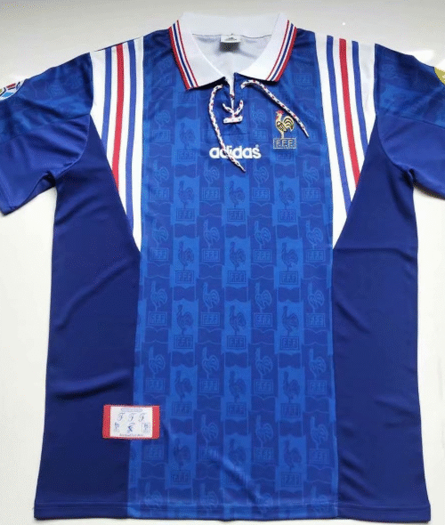 France Maillot Rétro Domicile 1996