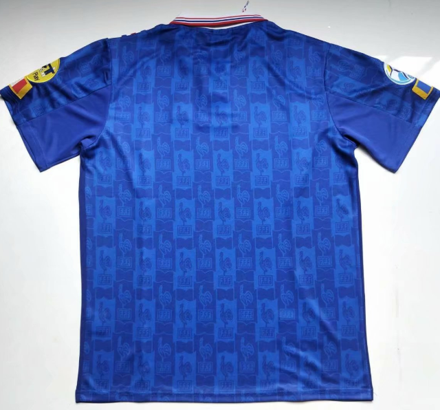 France Maillot Rétro Domicile 1996 – Image 2
