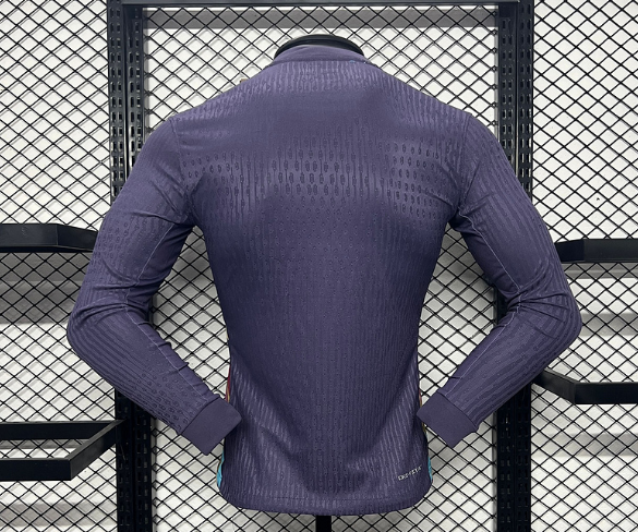 Angleterre Maillot Extérieur 2024 Manches Longues - Version Player – Image 2