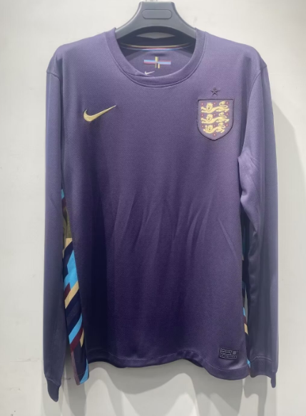 Angleterre Maillot Extérieur 2024 Manches Longues