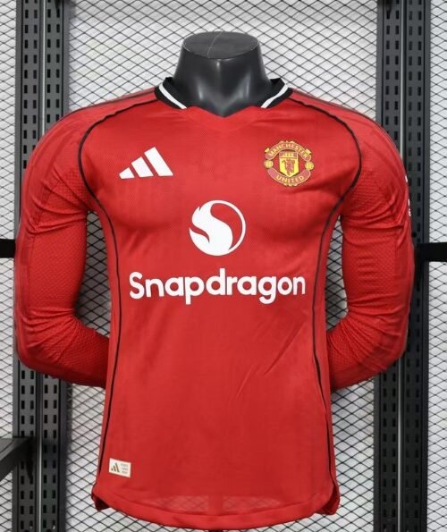 Manchester United Maillot Domicile 25/26 - Version Player