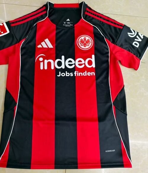 Eintracht Francfort Maillot Domicile 25/26