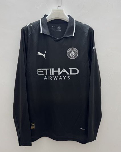 Manchester City Maillot Extérieur 25/26 Manches Longues