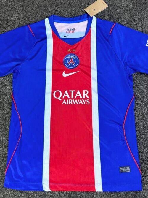 Paris SG Maillot Champion Europe 2 étoiles