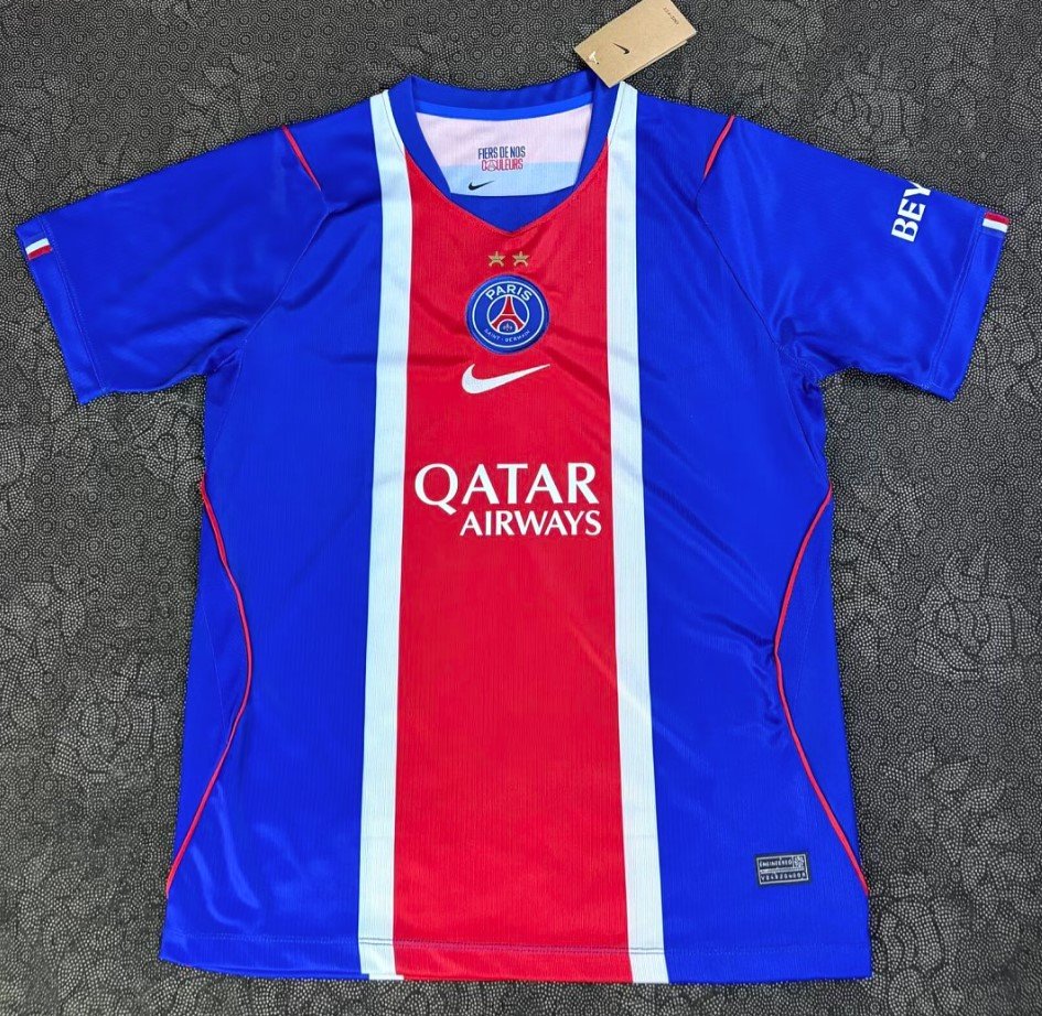 Paris SG Maillot Champion Europe 2 étoiles