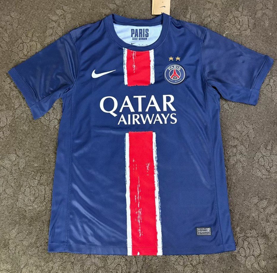 Paris SG Maillot Champion Europe 2 étoiles