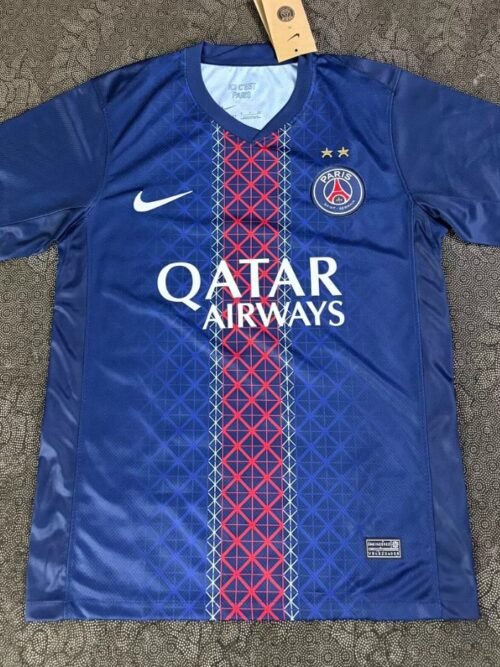 Paris SG Maillot Champion Europe 2 étoiles